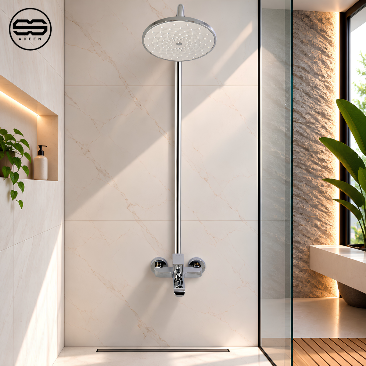 ZF-9507 CP Shower Set