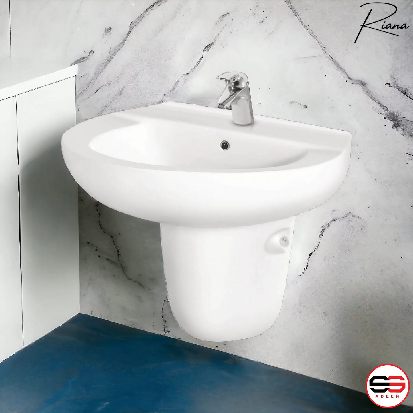 Riana Half Pedestal Basin
