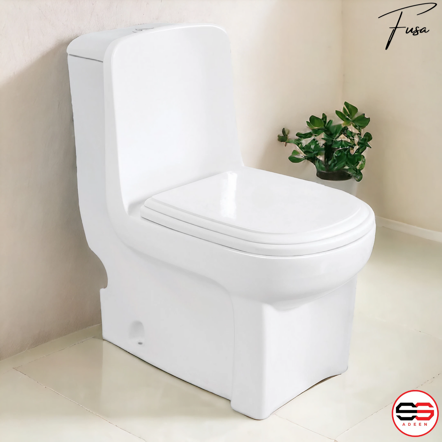 Fusa Floor Commode
