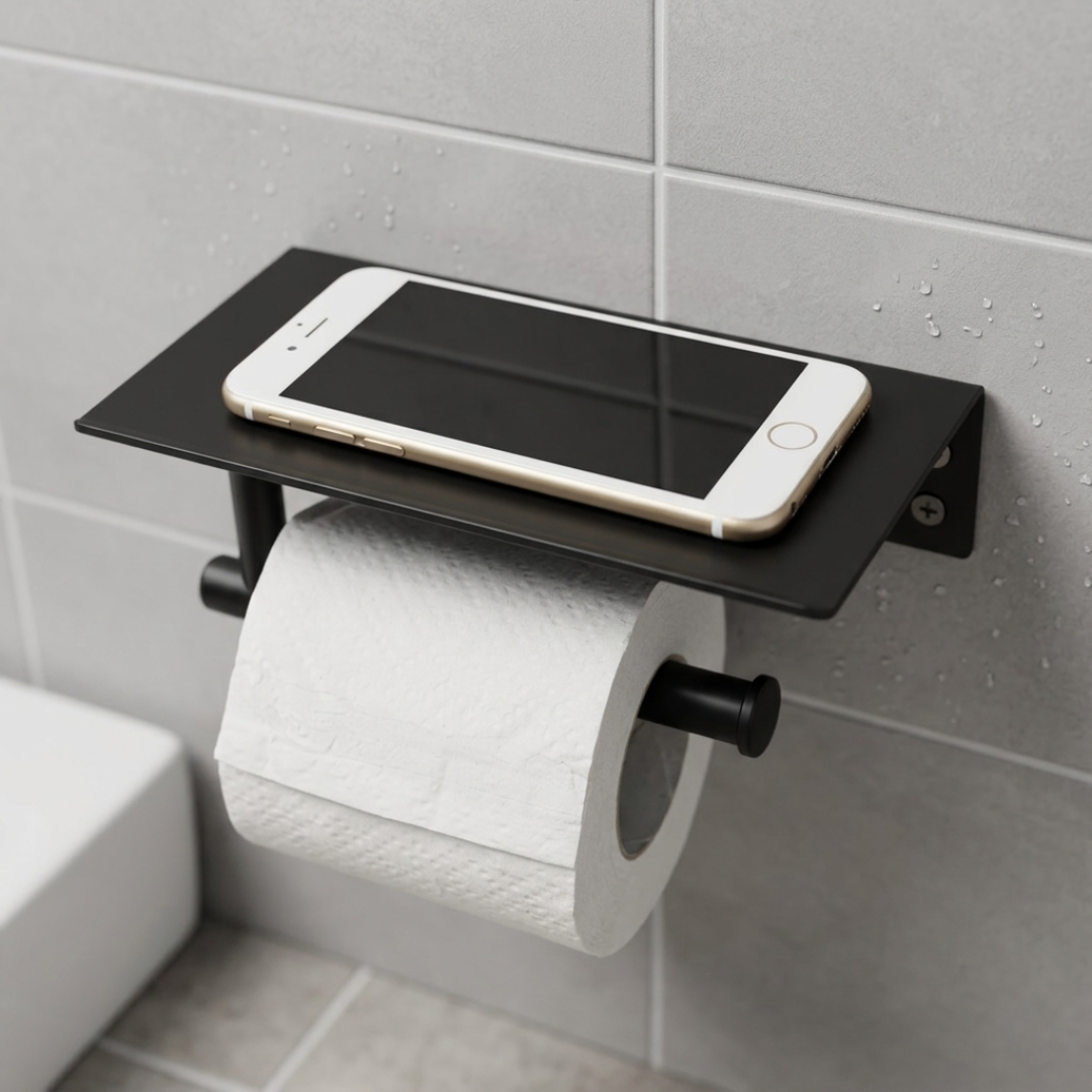 55686-BLK Tissue Paper Holder