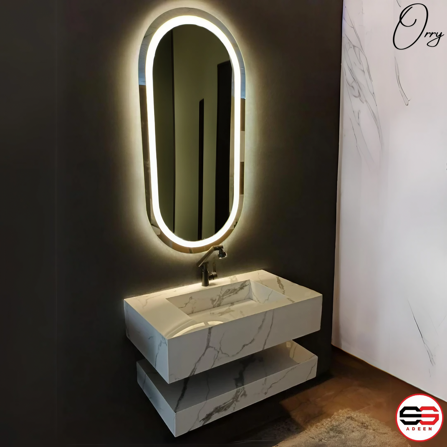 Orry Vanity and Led Mirror