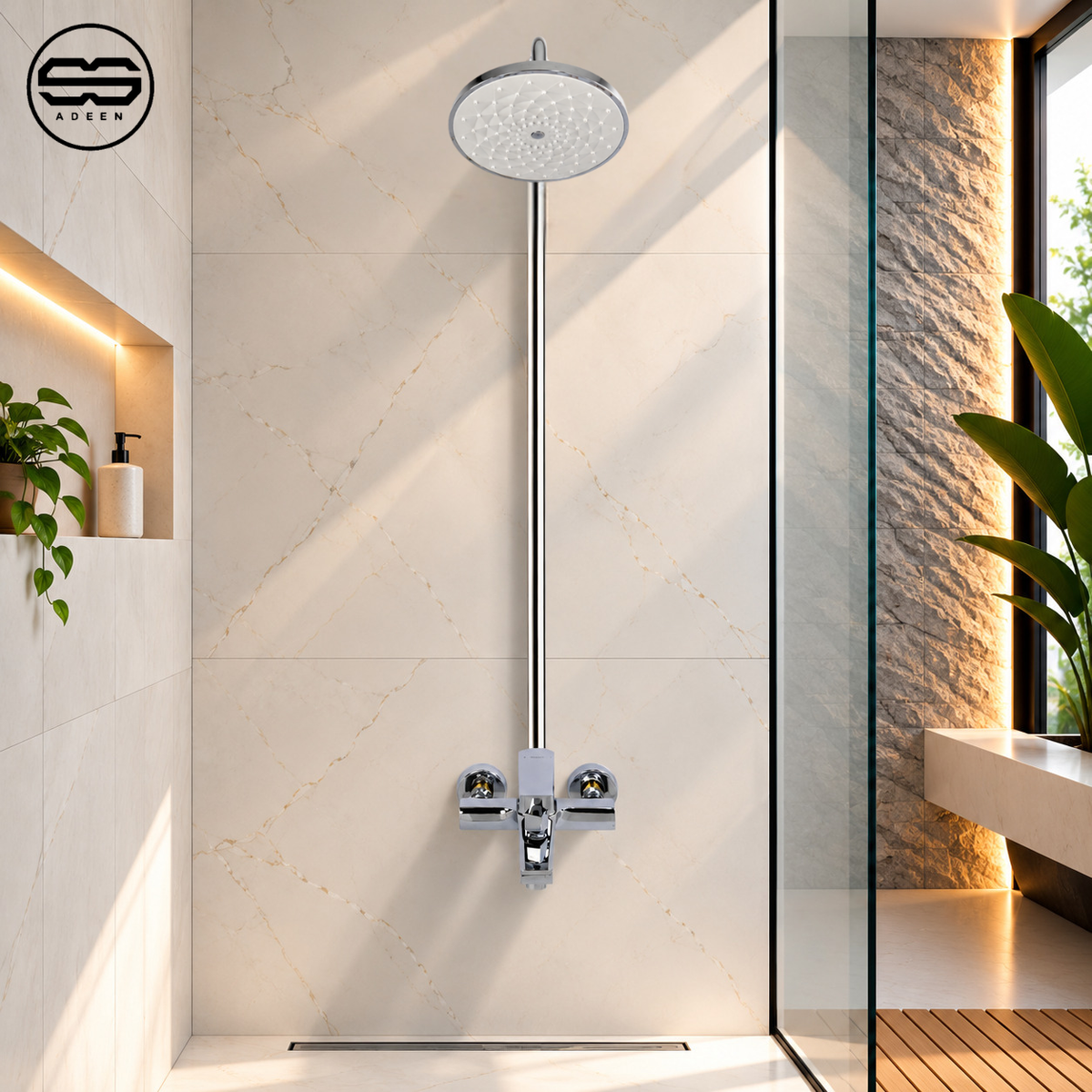 ZF-24007 CP Shower Set