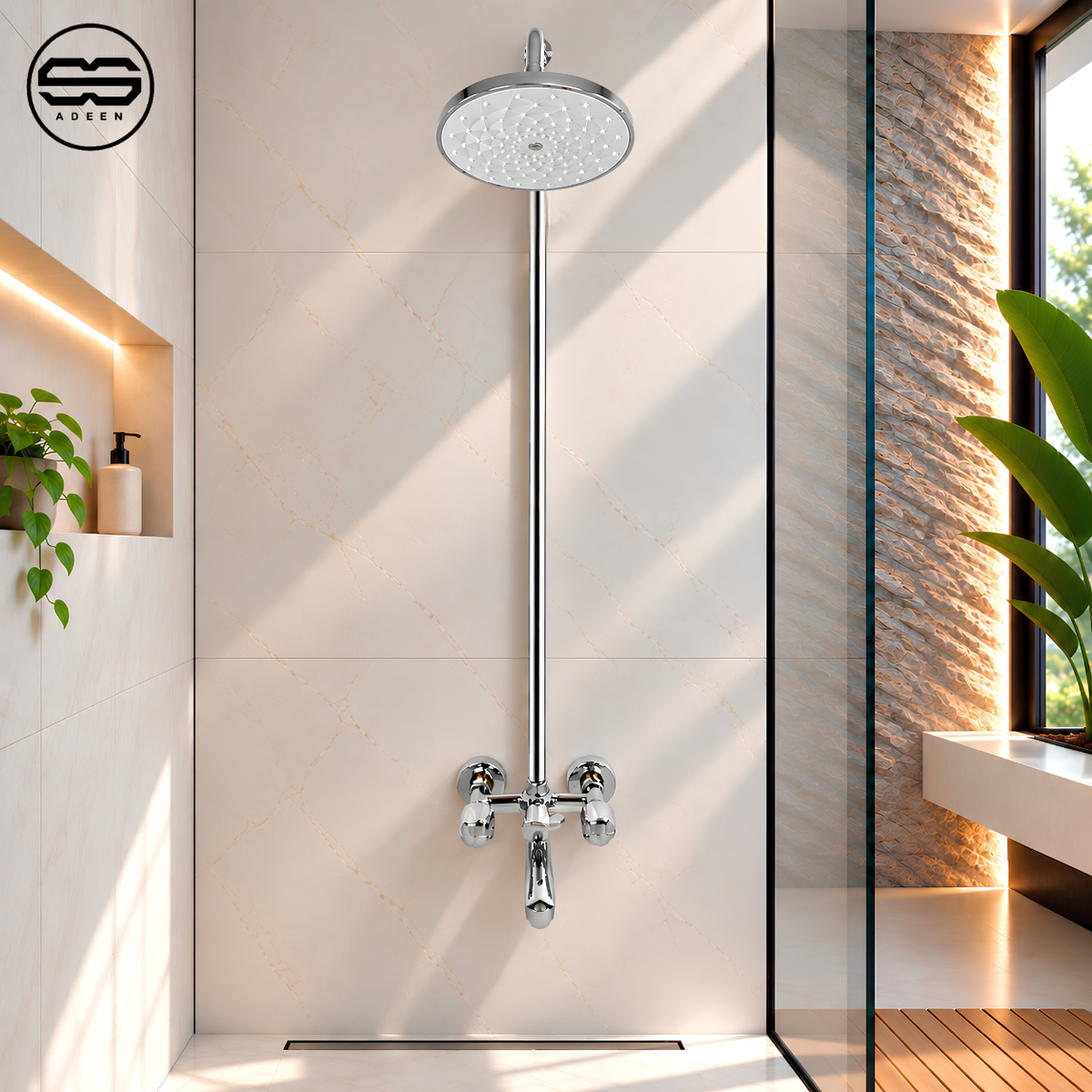 ZF-17007 CP Shower Set