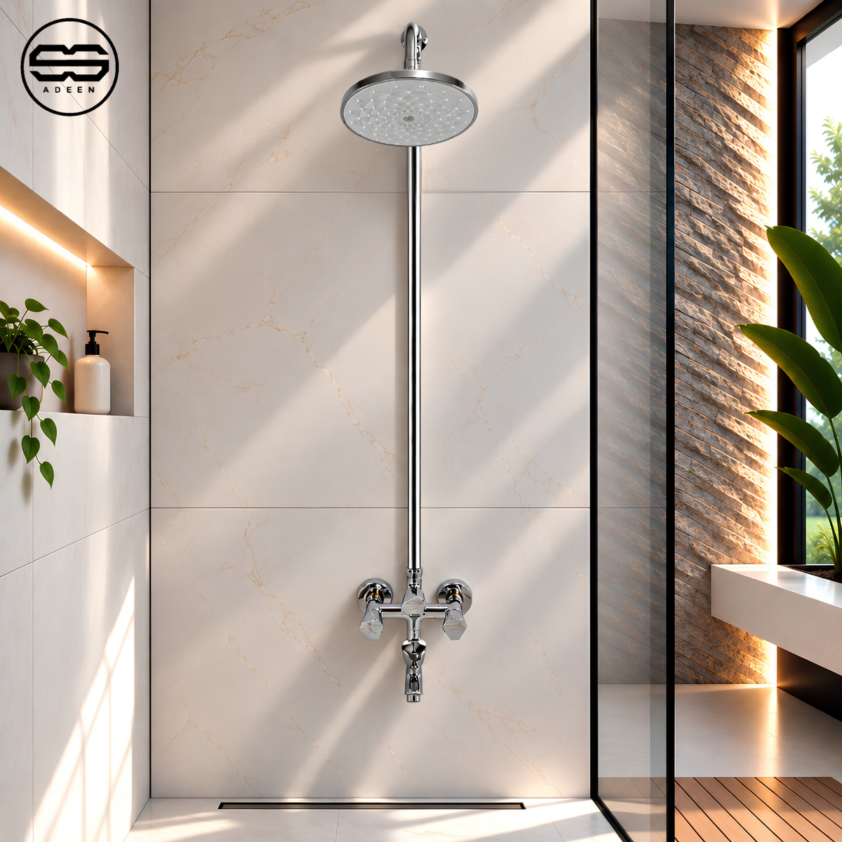 ZF-9707-CP Shower Set