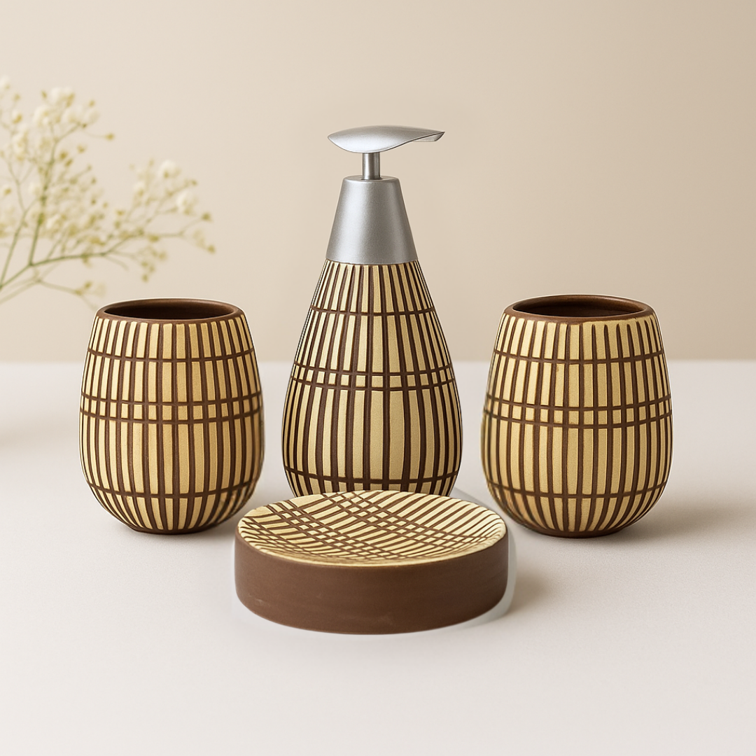 B12 Ceramic Bath Set