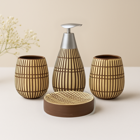 B12 Ceramic Bath Set