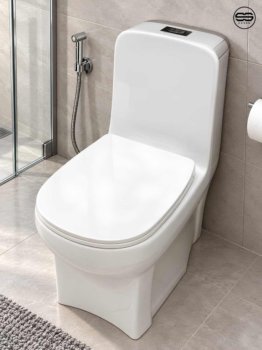 B-C DELTA-W Floor Commode