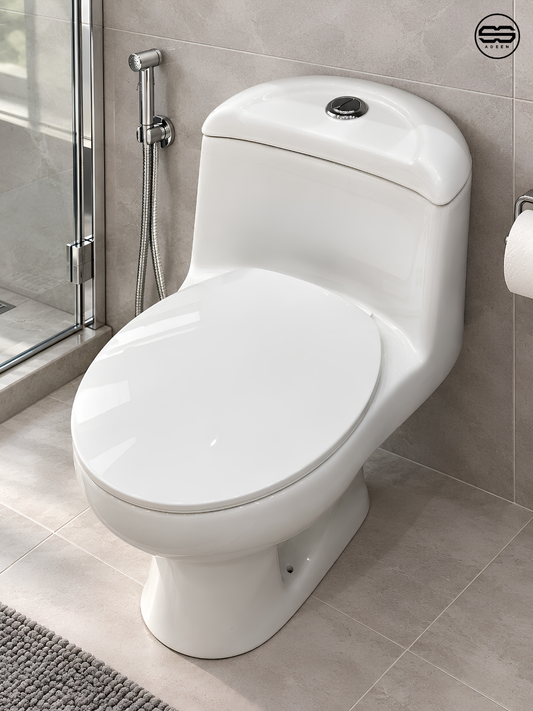 B-C CRYSTAL-W Floor Commode