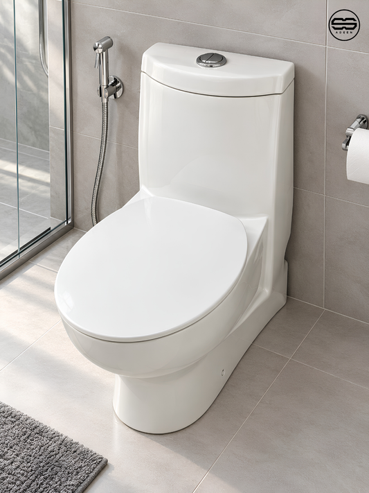 V-222-W Floor Commode