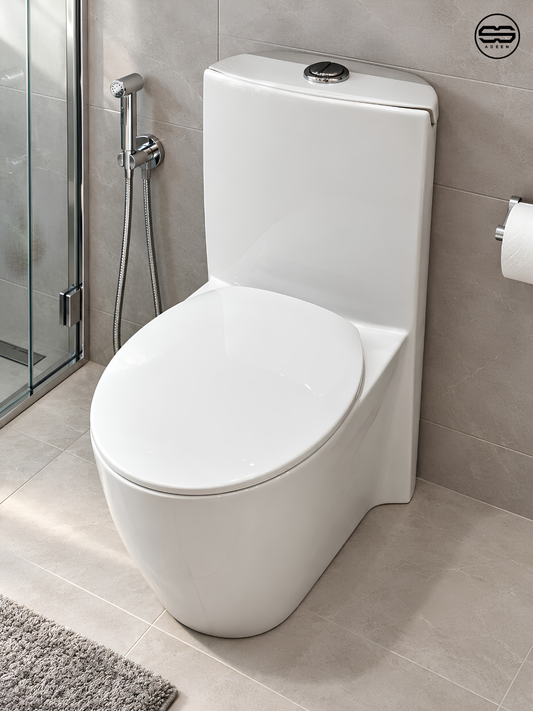 V-C-V-4000-W Floor Commode