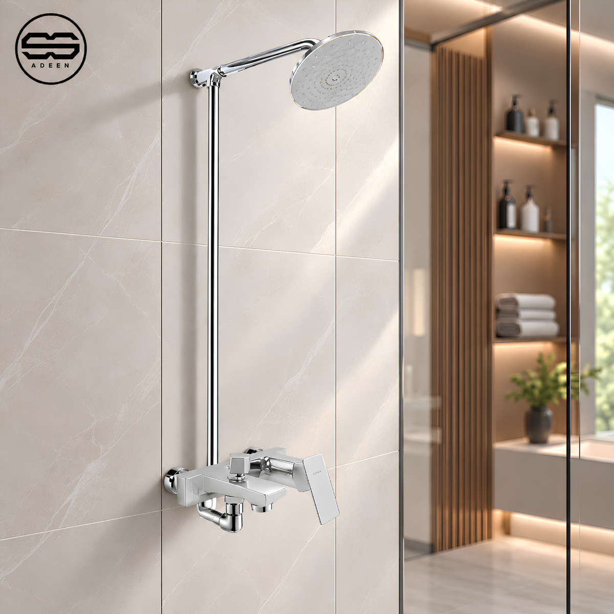 ZF-9907 CP Shower Set