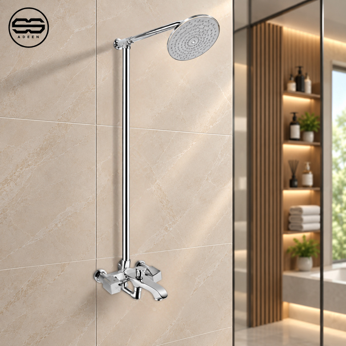 ZF-9107 CP Shower Set