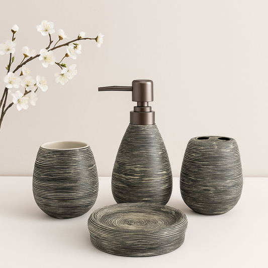 B04 Ceramic Bath Set