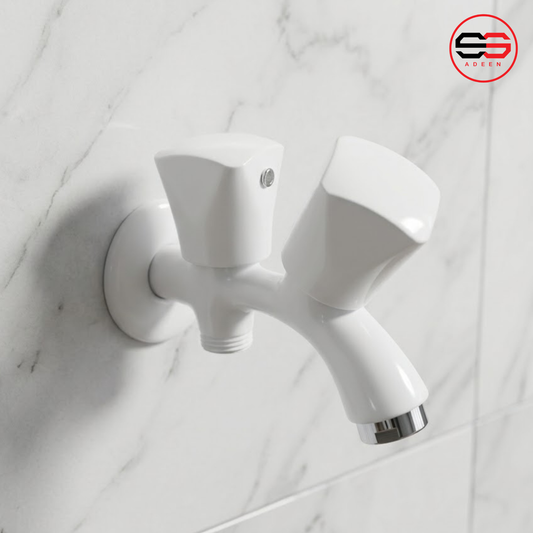 ZF-9203-White Double Bib-Cock