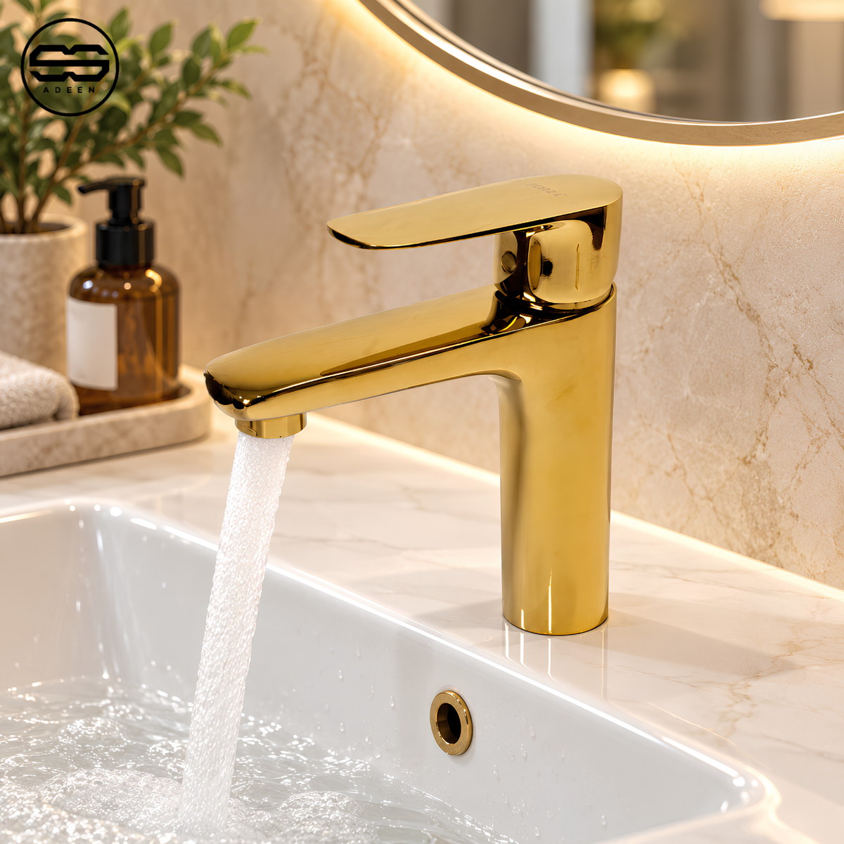 ZF-18007 Gold Shower Set