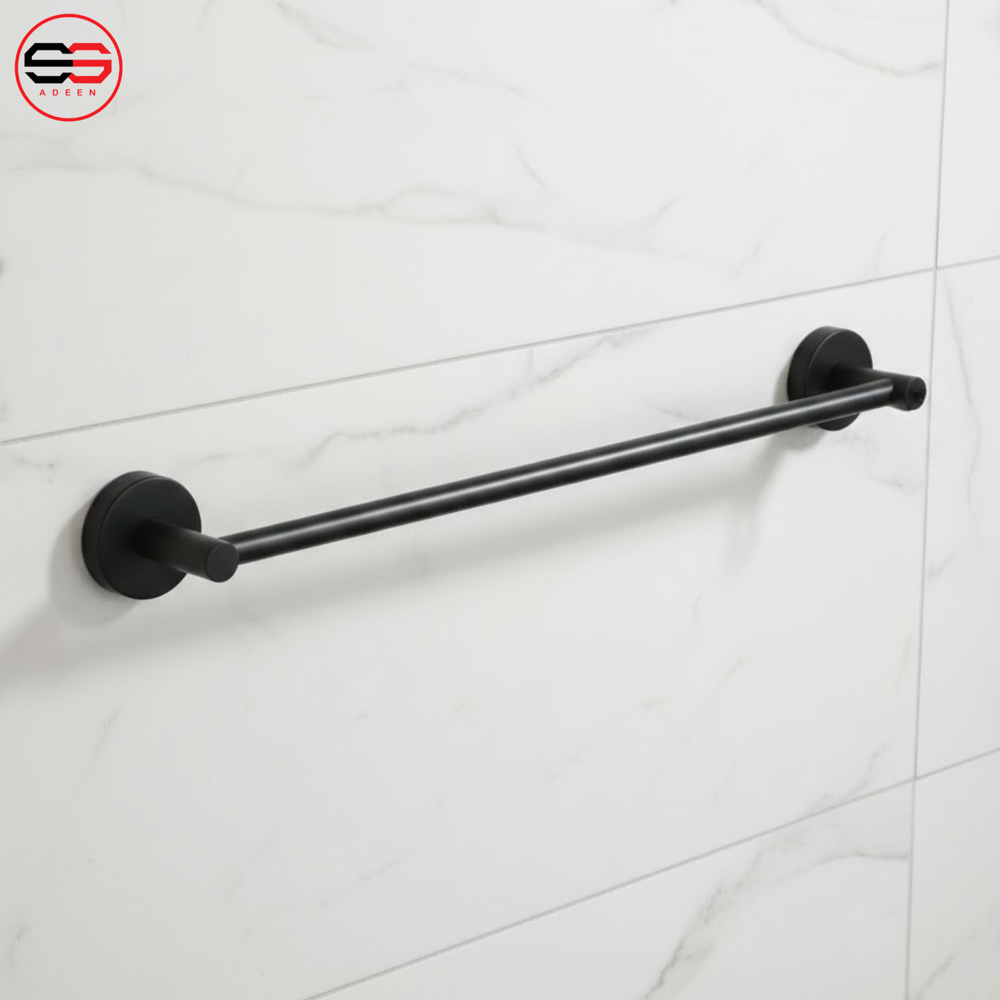 7500-24 BLK Towel Rod