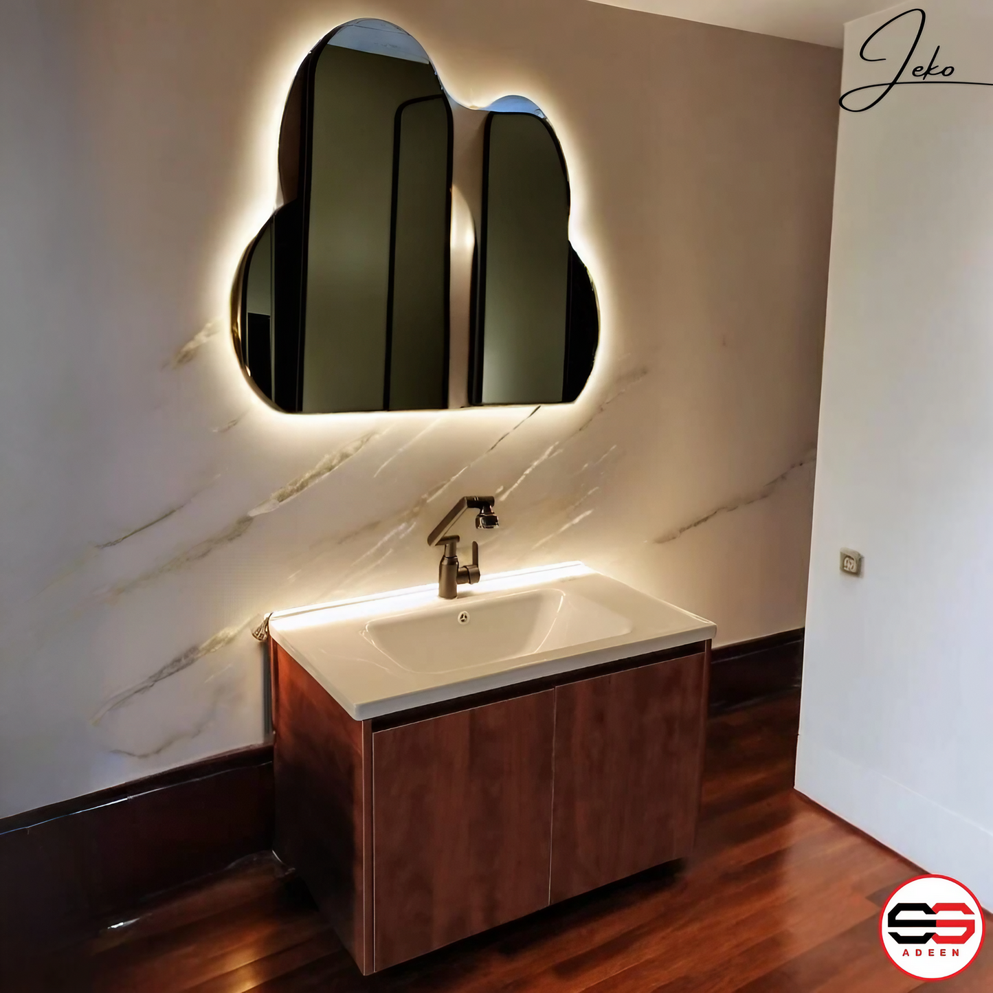 Jeko Vanity and LED Mirror