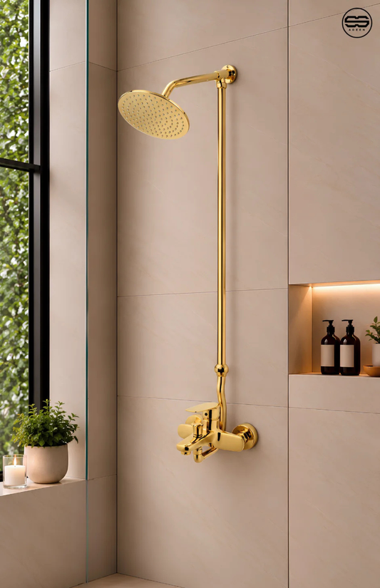 ZF-18007 Gold Shower Set