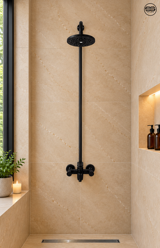 ZF-9107 Black Shower Set